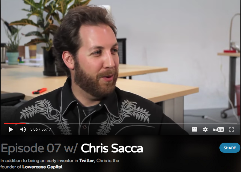 Foundation podcast with Chris Sacca